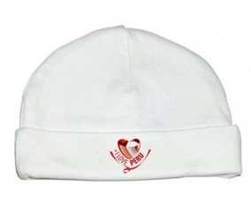 I Love Peru : Bonnet bébé