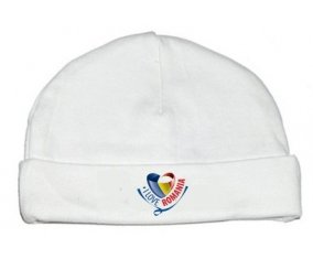 I Love Romania : Bonnet bébé