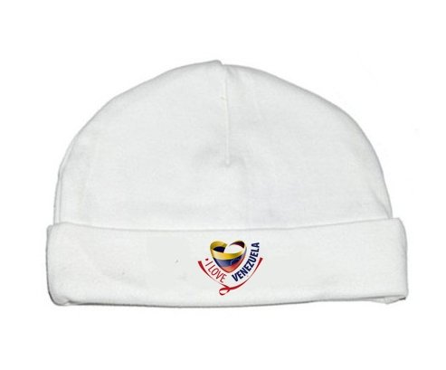 Bonnet bébé personnalisé I Love Venezuela