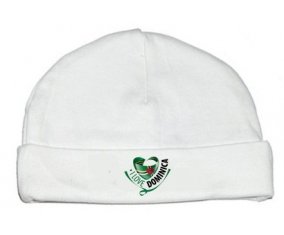 I Love Dominica : Bonnet bébé