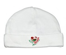 I Love Maldives : Bonnet bébé