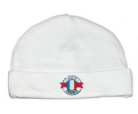 Bonnet bébé personnalisé Made in France design 1