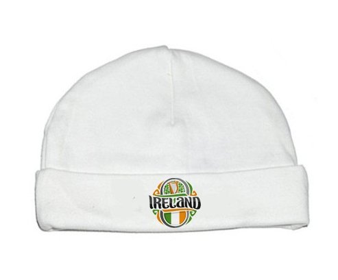 Bonnet bébé personnalisé Flag Ireland