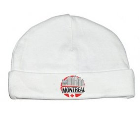 Bonnet bébé personnalisé Ville de Montreal