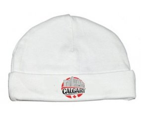 Bonnet bébé personnalisé Ville de Calgary