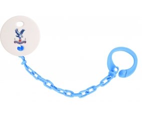 Attache-tetine Crystal Palace Football Club couleur Bleu turquoise