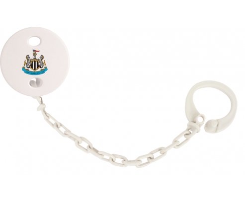 Attache-tétine Newcastle United Football Club couleur Blanc