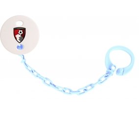 Attache-tetine Association Football Club Bournemouth couleur Bleu ciel