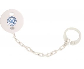 Attache-sucette Queens Park Rangers Football Club couleur Blanc