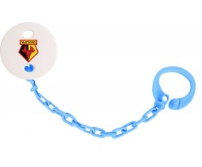 Attache-sucette Watford Football Club couleur Bleu turquoise