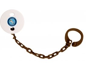 Attache-tétine Wycombe Wanderers Football Club couleur Marron