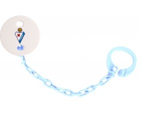 Attache-tétine Sociedad Deportiva Eibar couleur Bleu ciel