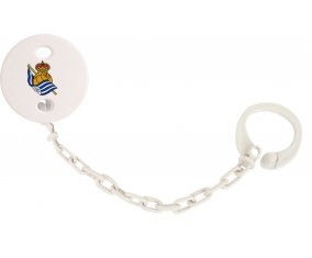 Attache-tetine Real Sociedad couleur Blanc