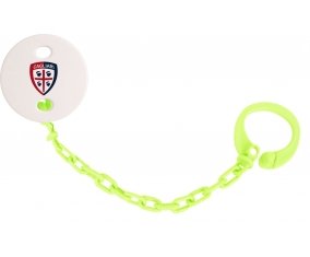 Attache-tétine Cagliari Calcio couleur Verte