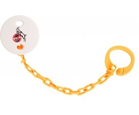 Attache-sucette Fußball-Club Köln couleur Orange