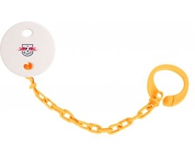 Attache-tétine RasenBallsport Leipzig couleur Orange