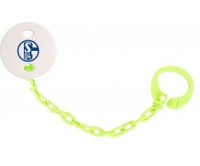 Attache-tetine Fußballclub Gelsenkirchen-Schalke 04 couleur Verte