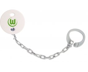 Attache-sucette VfL Wolfsburg couleur Grise