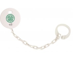 Attache-tetine Celtic Football Club couleur Blanc