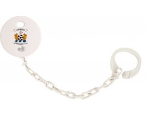 Attache-sucette Kilmarnock Football Club couleur Blanc