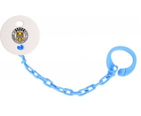 Attache-tétine Saint Mirren Football Club couleur Bleu turquoise