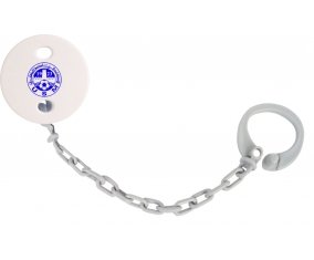 Attache-tétine Union sportive monastirienne couleur Grise