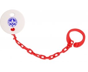Attache-tétine Union sportive monastirienne couleur Rouge