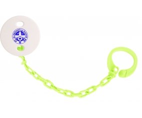 Attache-tétine Union sportive monastirienne couleur Verte