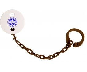 Attache-tétine Union sportive monastirienne couleur Marron
