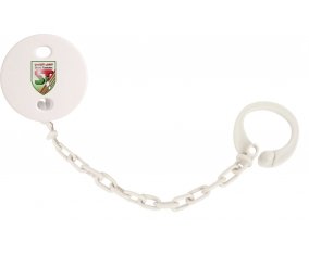 Attache-tetine Stade tunisien couleur Blanc