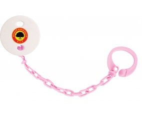 Attache-tetine Espérance sportive de Zarzis couleur Rose clair