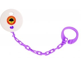 Attache-tetine Espérance sportive de Zarzis couleur Violet