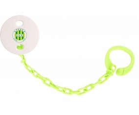 Attache-tétine Jeunesse sportive de Kabylie couleur Verte