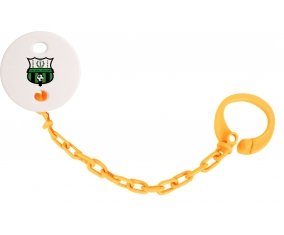 Attache-tétine Club Athletic Youssoufia Berrechid couleur Orange