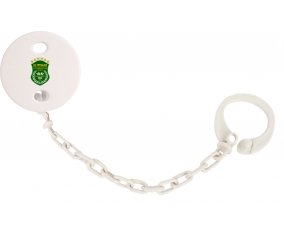 Attache-tétine Ittihad Alexandrie couleur Blanc