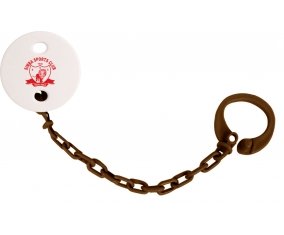 Attache-sucette Simba Sports Club couleur Marron