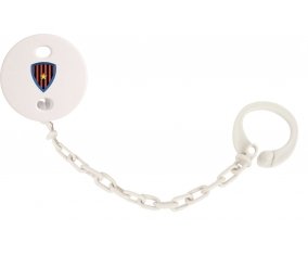 Attache-tetine Clube Desportivo Primeiro de Agosto couleur Blanc