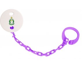 Attache-tetine Al Ahli Sporting Club couleur Violet