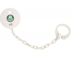 Attache-tetine Sociedade Esportiva Palmeiras couleur Blanc