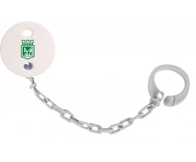 Attache-sucette Atlético Nacional couleur Grise