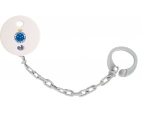 Attache-tetine Cruzeiro Esporte Clube couleur Grise
