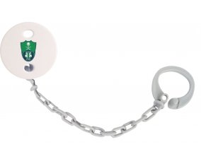Attache-sucette Al Ahli Jeddah Saudi Arabia couleur Grise