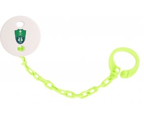 Attache-sucette Al Ahli Jeddah Saudi Arabia couleur Verte