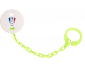 Attache-tétine Suwon Samsung Bluewings Football Club South Korea couleur Verte