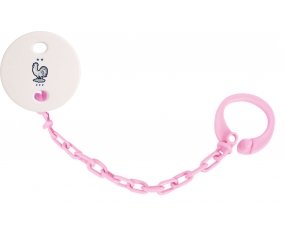 Attache-sucette France national football team couleur Rose clair
