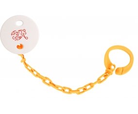 Attache-sucette Switzerland national football team couleur Orange