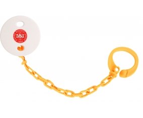 Attache-sucette Denmark national football team couleur Orange