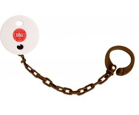 Attache-sucette Denmark national football team couleur Marron
