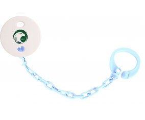 Attache-tétine Saudi Arabia national football team couleur Bleu ciel