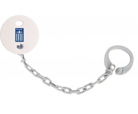 Attache-tétine Greece national football team couleur Grise